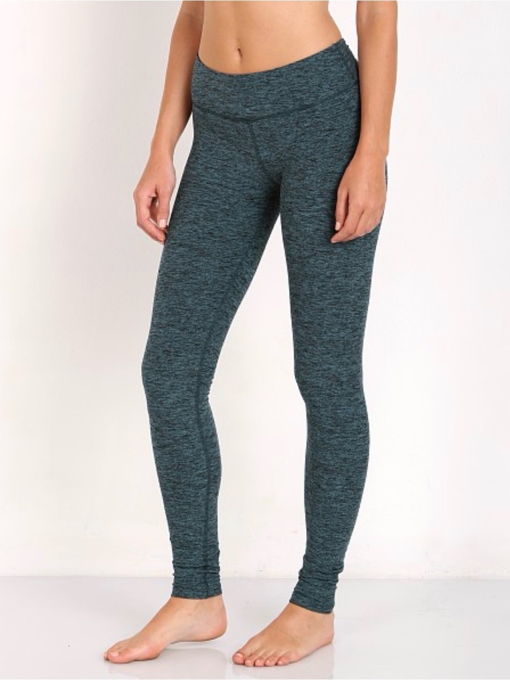 Beyond Yoga Spacedye Long Leggings Black Artic Teal